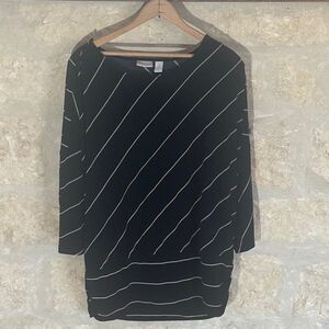 CHICO'S Women’s Tunic Style Top Business Dressy SZ 2XL/CH-3